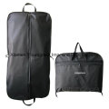 Deluxe Custom Black PEVA Non-Woven Travel Suit Garment Carrier